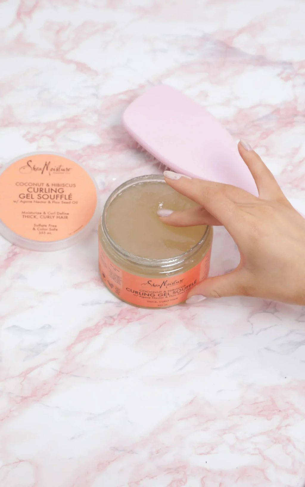 Curling Gel For Hairs