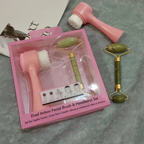 Facial Brush Handband Set