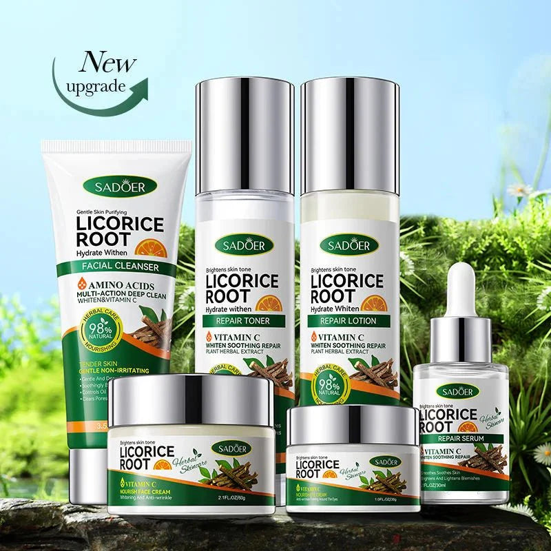 Sadoer - Licorice Root Whitening Skin Care Set